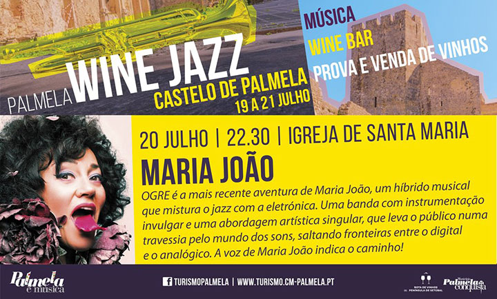Maria João atua no Palmela Wine Jazz | 19 a 21 de julho no Castelo de Palmela