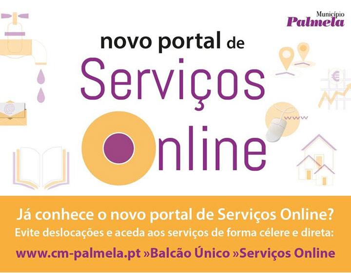 Já conhece o novo portal de serviços online do Município de Palmela?