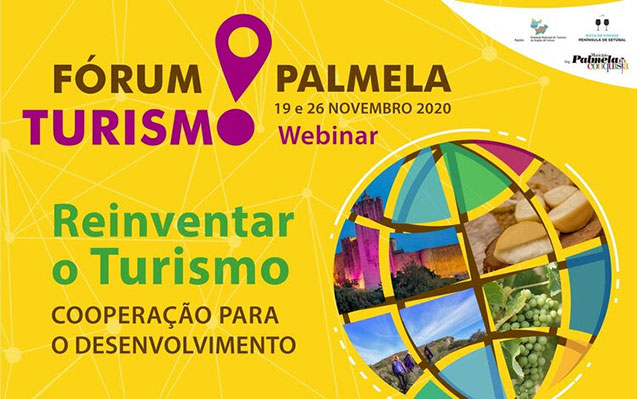 Dias 19 e 26 de novembro | Fórum Turismo Palmela em formato webinar!