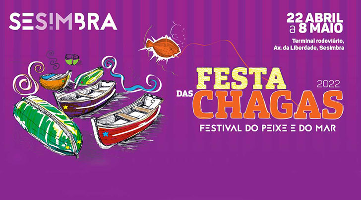 Festa das Chagas 2022 de 22 de abril a 8 de maio, na vila de Sesimbra