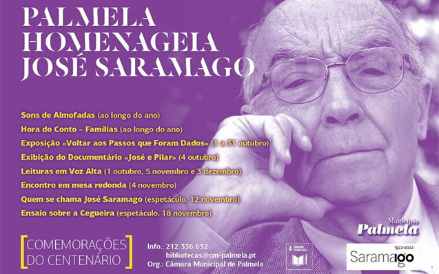 Centenário do Nascimento de Saramago: conheça as propostas das comemorações!