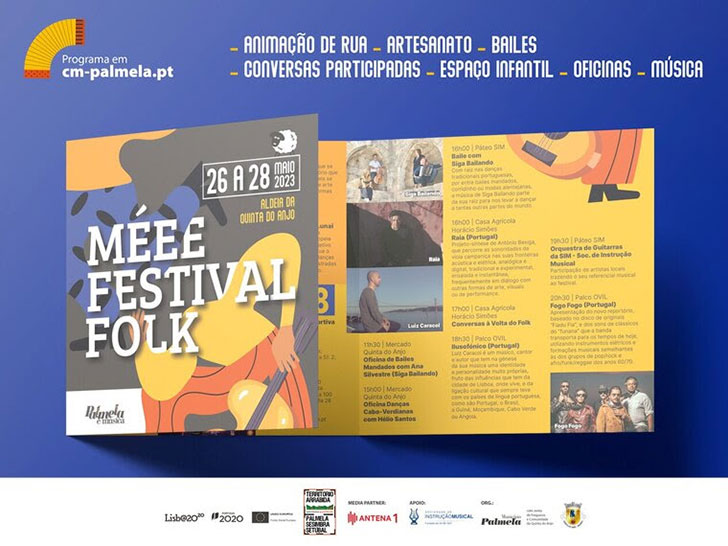 Méee, Festival Folk - Cartaz Internacional leva música e muita animação a Quinta do Anjo