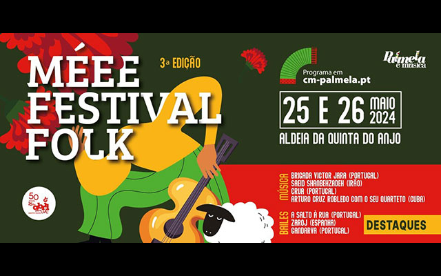 Méee Festival Folk: cartaz internacional leva música e dança a Quinta do Anjo