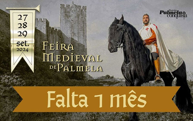 Falta um mês para a Feira Medieval de Palmela! Já tem as suas pulseiras? Saiba tudo aqui