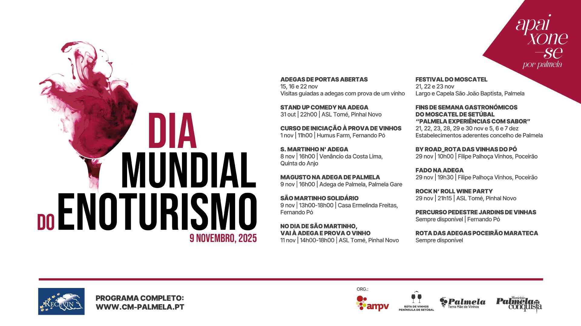 Palmela assinala Dia Mundial do Enoturismo com experiências vitivinícolas Palmela assinala Dia Mundial do Enoturismo com experiências vitivinícolas